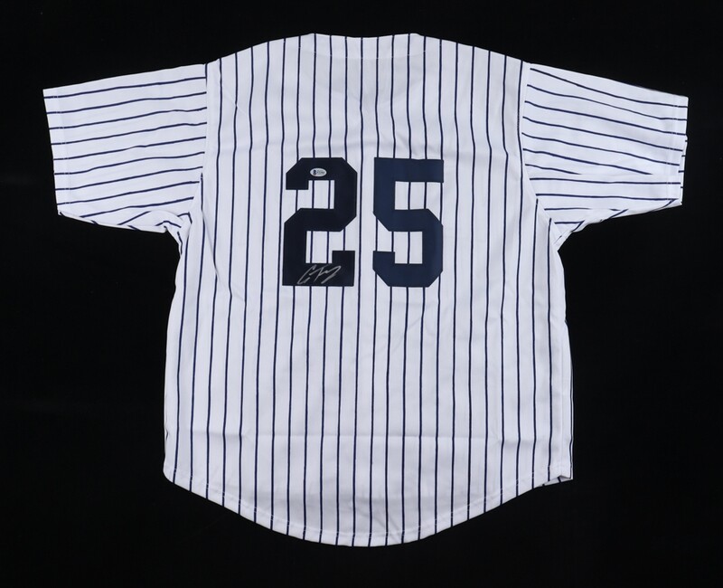 Gleyber Torres Signed New York Yankees Jersey (Beckett)