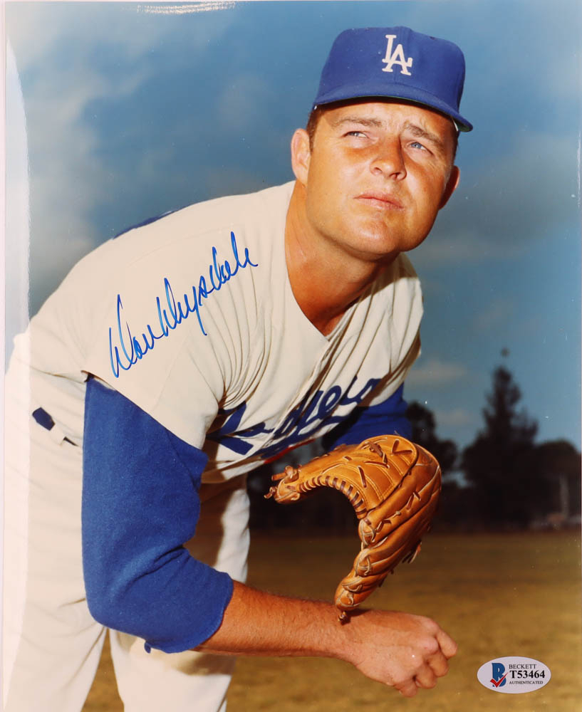 Duke Snider Signed Brooklyn Dodgers Custom 11x13 Framed Photo Display (JSA) & Don Drysdale Signed Los Angeles Dodgers 8x10 Photo (Beckett)