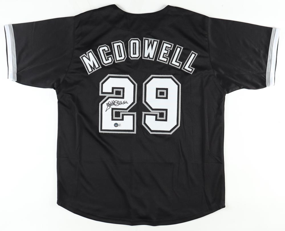 Jack McDowell Signed Chicago White Sox Jersey (Beckett), Early Wynn Signed Chicago White Sox 8x10 Photo (Beckett), & LaMarr Hoyt Signed White Sox 8x10 Photo Inscribed 