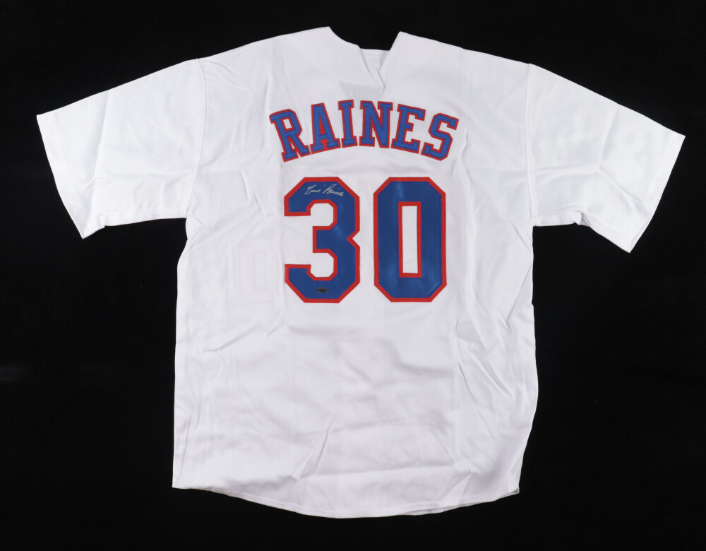Tim Raines Signed Jersey (Leaf) and Andre Dawson Signed Jersey (JSA)