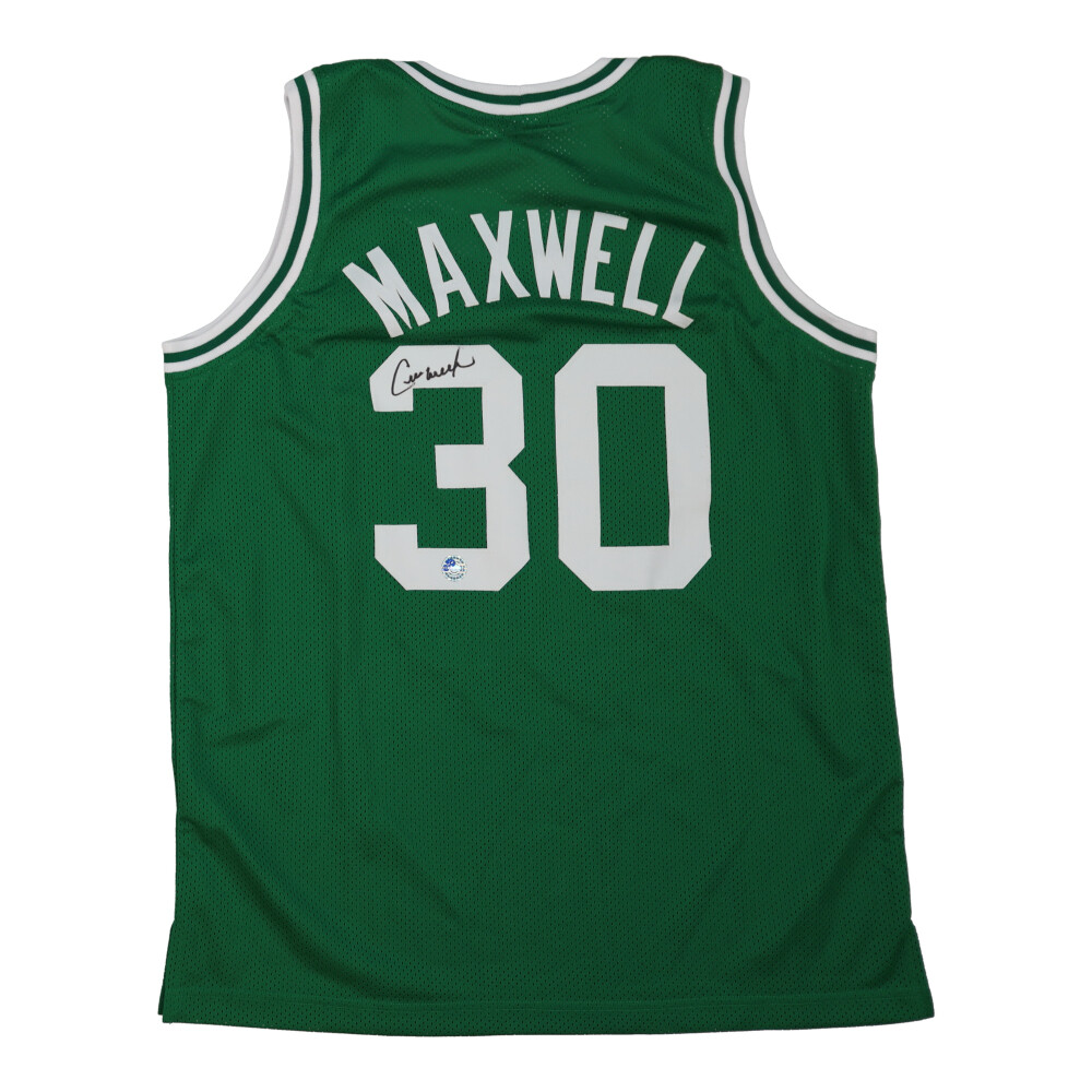 Cedric Maxwell Signed Jersey (Pro Player) and Robert Parish Signed Jersey (OKAuthentics)