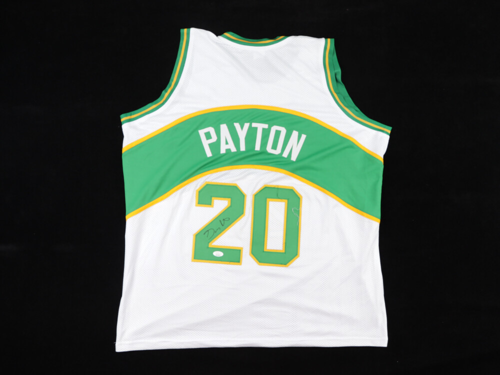 Gary Payton Signed Jersey (JSA) and Shawn Kemp Signed Jersey (Beckett)