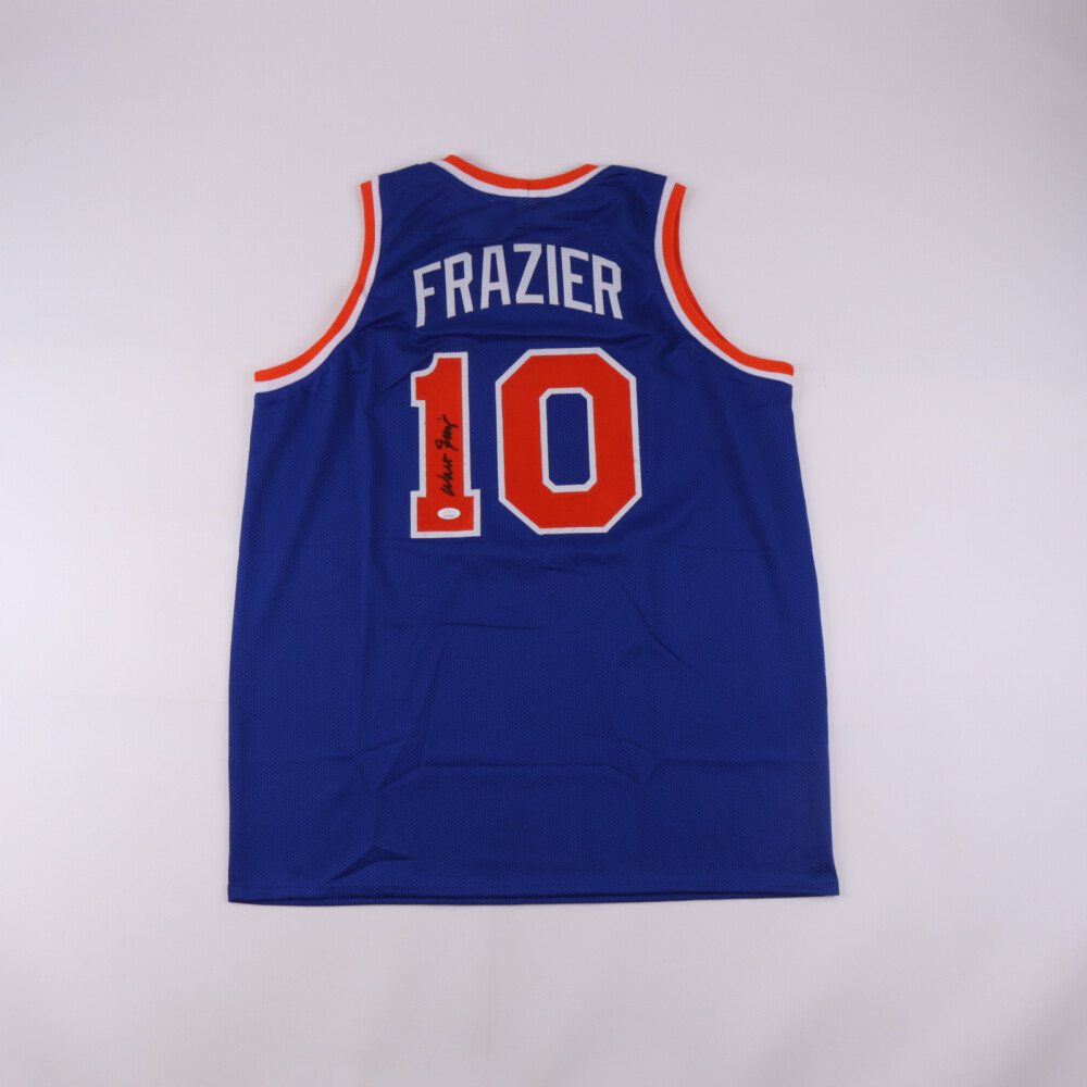 Walt "Clyde" Frazier Signed Jersey (JSA) and Walt Frazier Signed Jersey (Steiner)