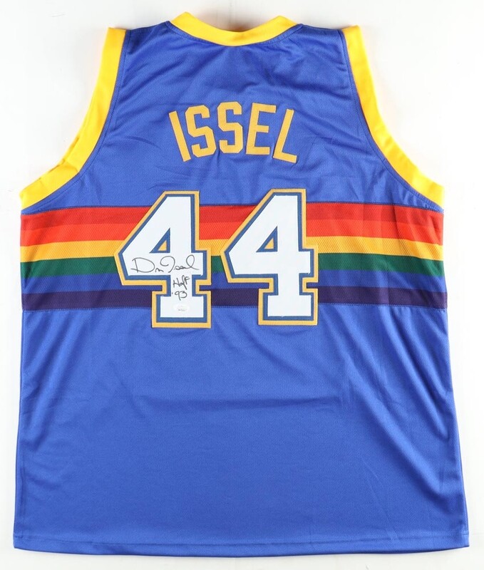 Dan Issel Signed Jersey Inscribed "HOF '93" (JSA) and Dan Issel Signed Jersey (JSA)