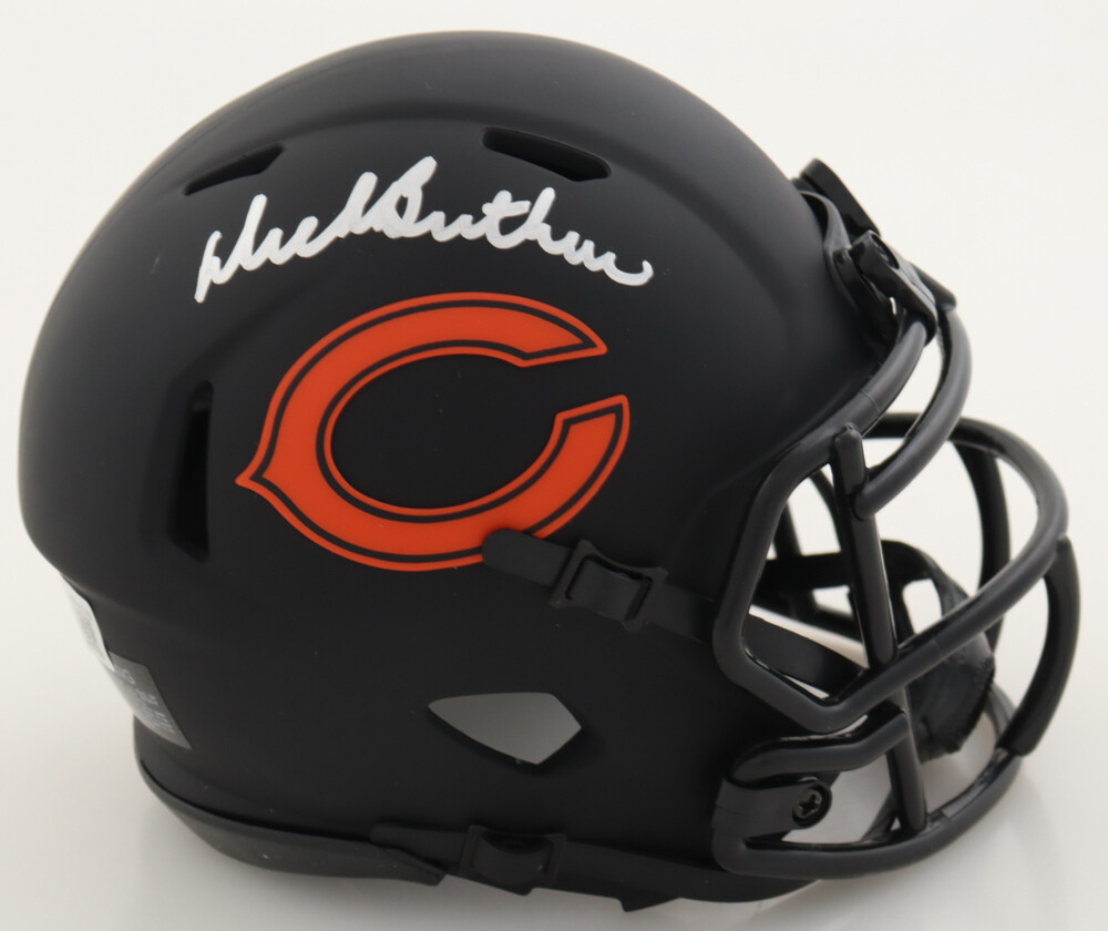Dick Butkus Signed Bears Eclipse Alternate Speed Mini Helmet (Beckett) and Dick Butkus Signed Jersey (Beckett)