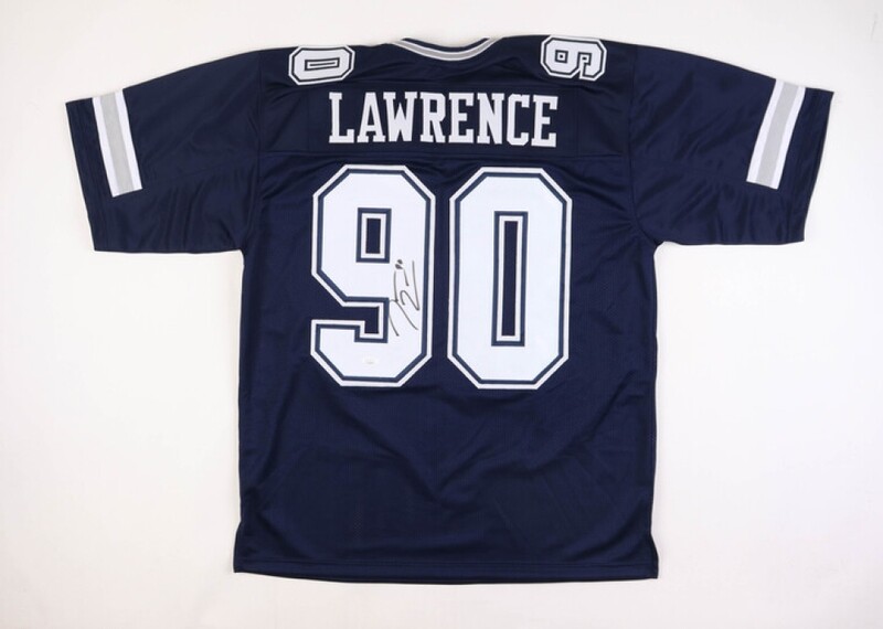 DeMarcus Lawrence Dallas Cowboys Signed Jersey (JSA)