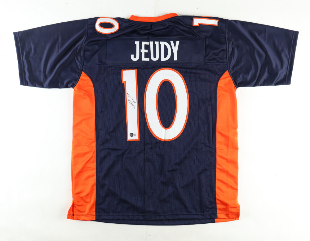 Jerry Jeudy Signed Denver Broncos Jersey (Beckett)