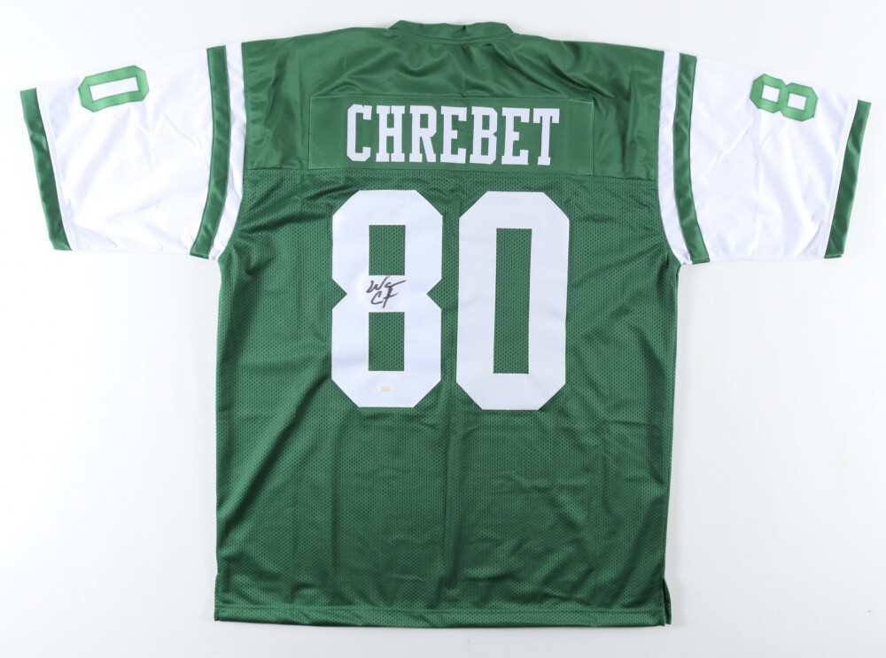 Wayne Chrebet Signed Jersey (JSA) and Ken O'Brien Signed Jersey (JSA)