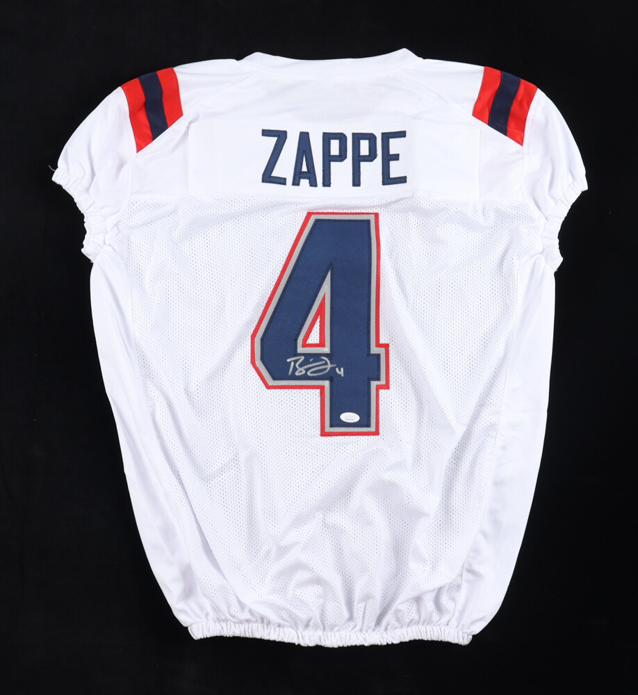 Bailey Zappe Signed Jersey (JSA) and Bailey Zappe Signed Jersey (JSA)
