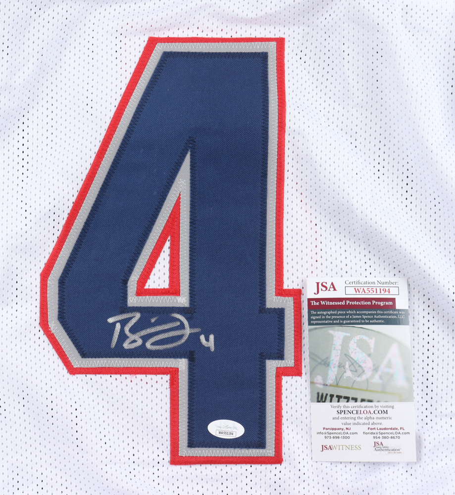 Bailey Zappe Signed Jersey (JSA) and Bailey Zappe Signed Jersey (JSA)