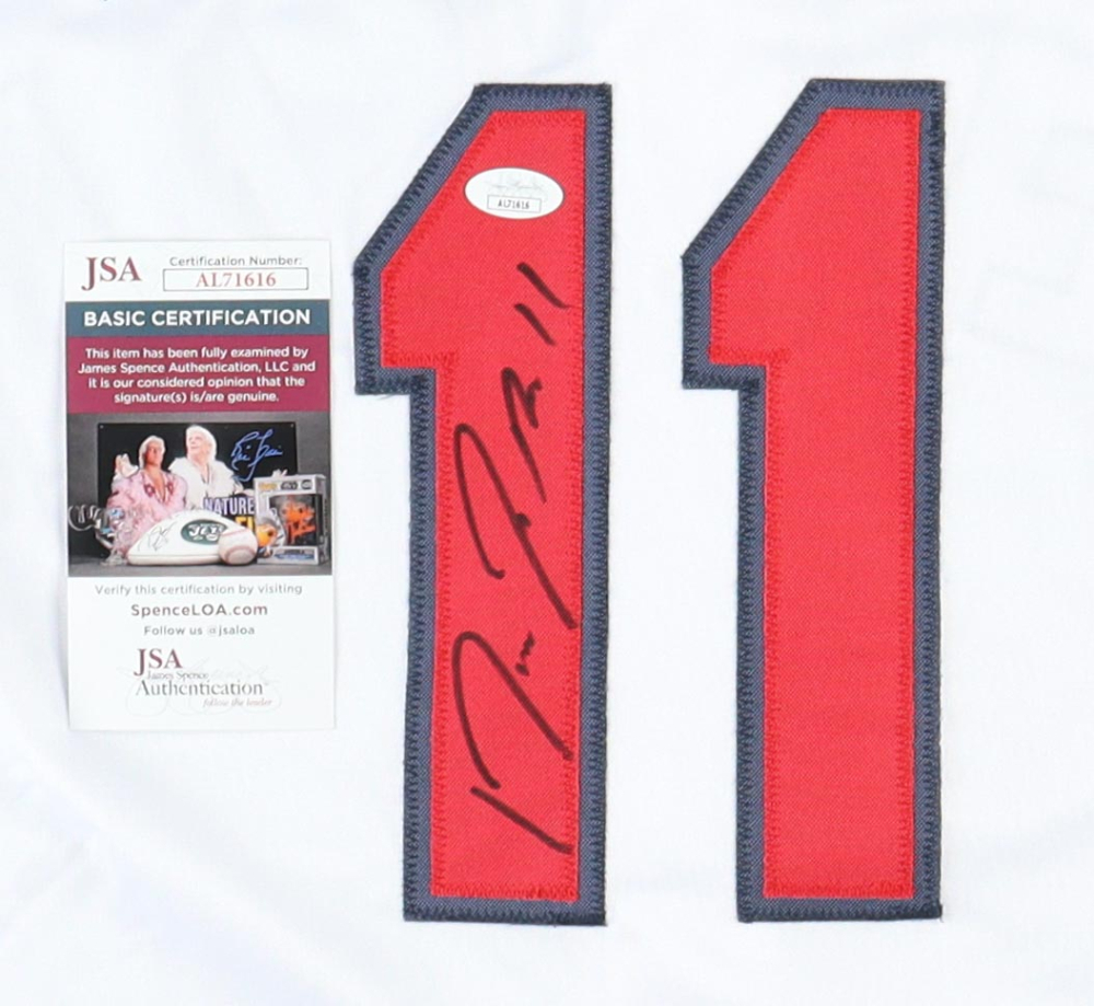 José Ramírez Signed Jersey (JSA) and Carlos Baerga Signed Jersey Inscribed 