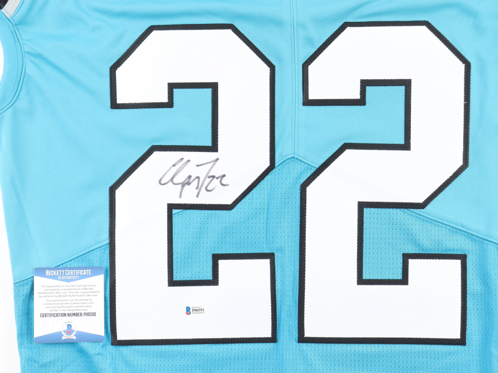 Christian McCaffrey Signed Jersey (Beckett)