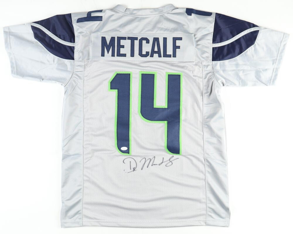 DK Metcalf Signed Jersey (JSA)