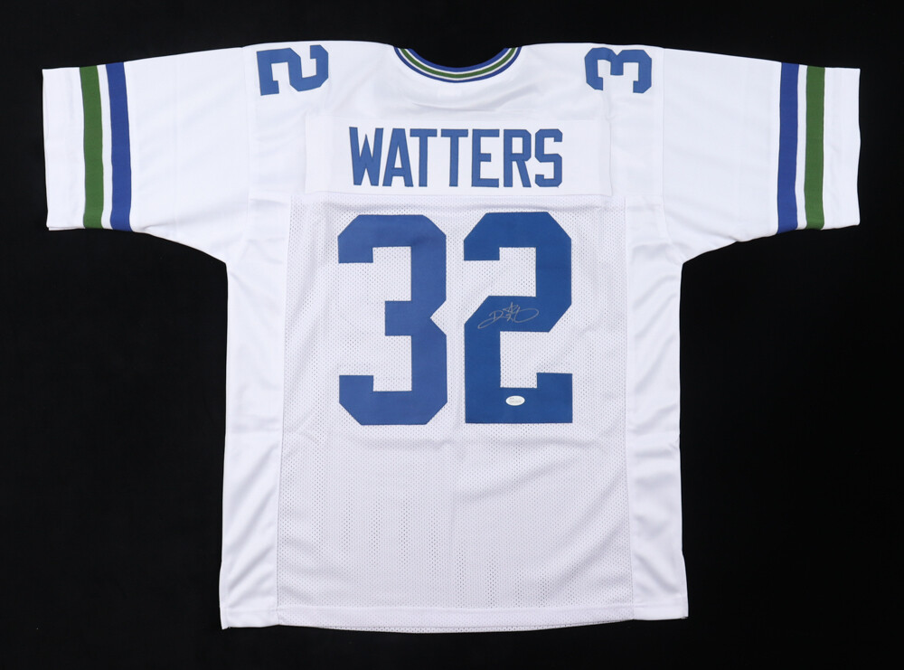 Ricky Watters Signed Seattle Seahawks Jersey (JSA)