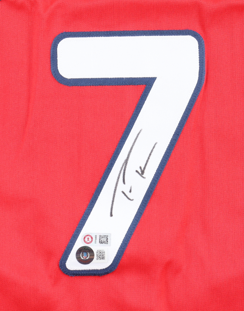 Trea Turner Signed Philadelphia Phillies Jersey (Turner & Beckett)