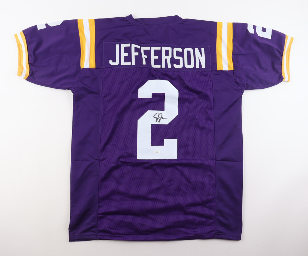 Justin Jefferson Signed Jersey (JSA)