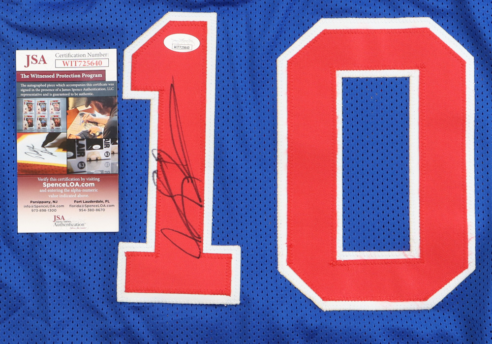 Dennis Rodman Signed Jersey (JSA)