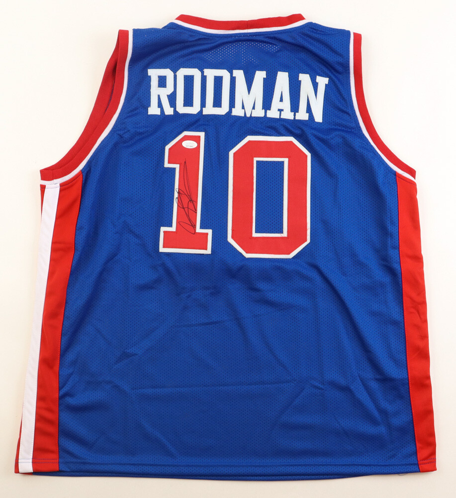 Dennis Rodman Signed Jersey (JSA)