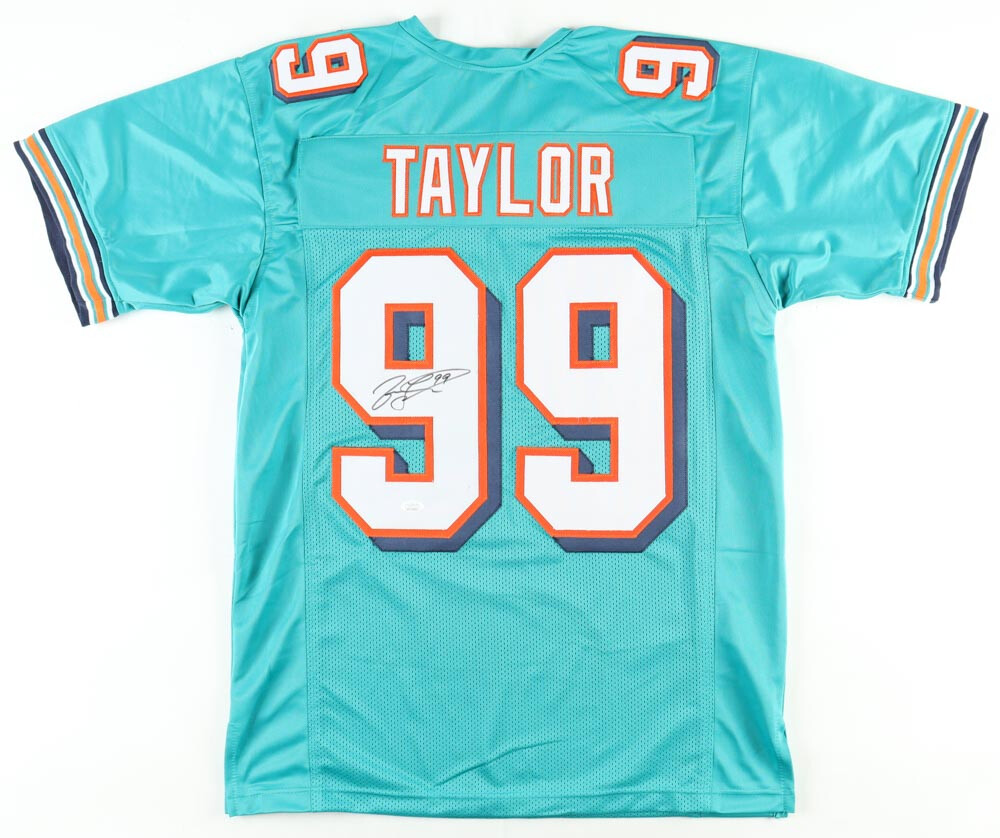 Jason Taylor Signed Miami Dolphins Jersey (JSA)