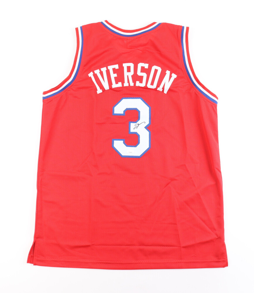 Allen Iverson Signed Jersey (JSA)