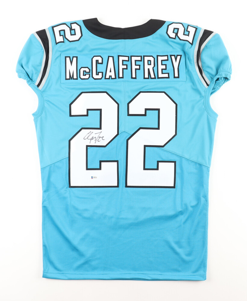 Christian McCaffrey Signed Jersey (Beckett)