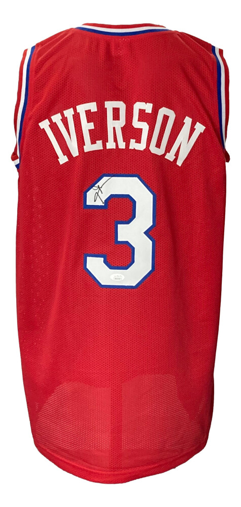 Allen Iverson Signed Jersey (JSA)