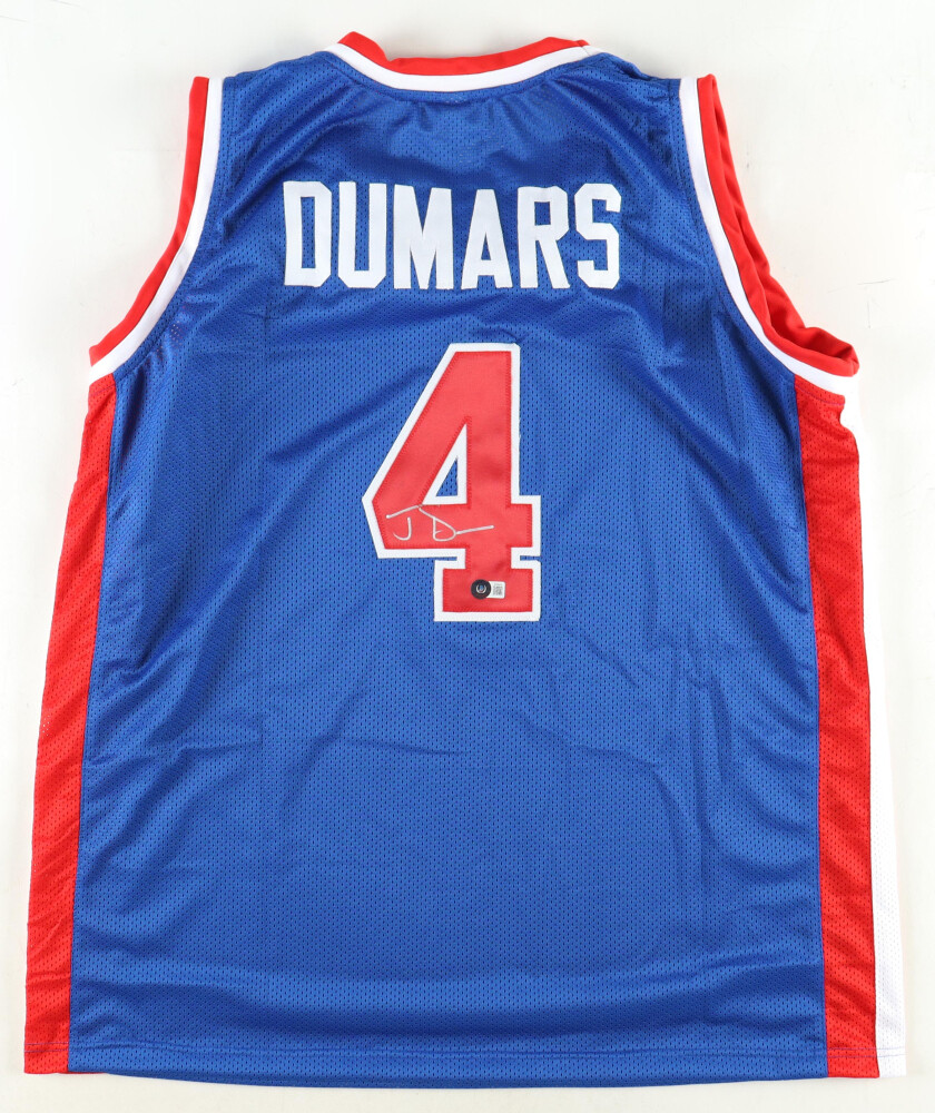 Joe Dumars Signed Jersey (Beckett)