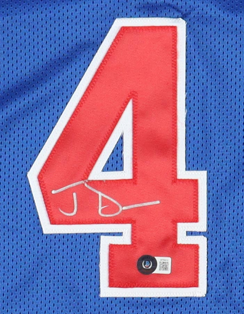 Joe Dumars Signed Jersey (Beckett)