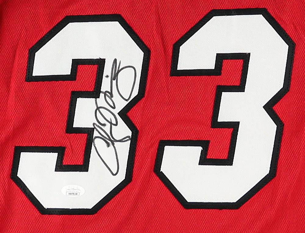 Alonzo Mourning Signed Jersey (JSA)