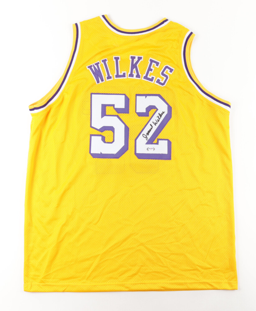 Jamaal Wilkes Signed Jersey (PSA)