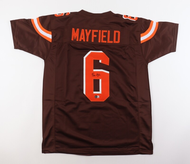 Baker Mayfield Signed Cleveland Browns Jersey (Beckett)