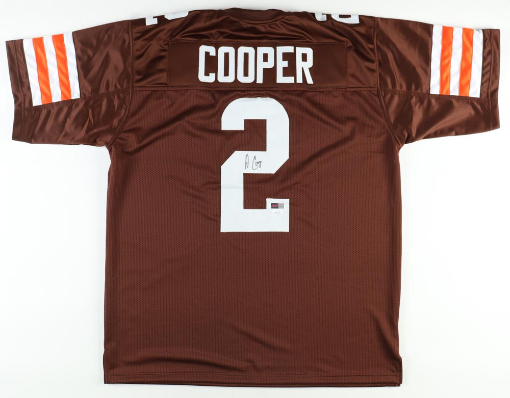 Amari Cooper Signed Jersey JSA Players Ink