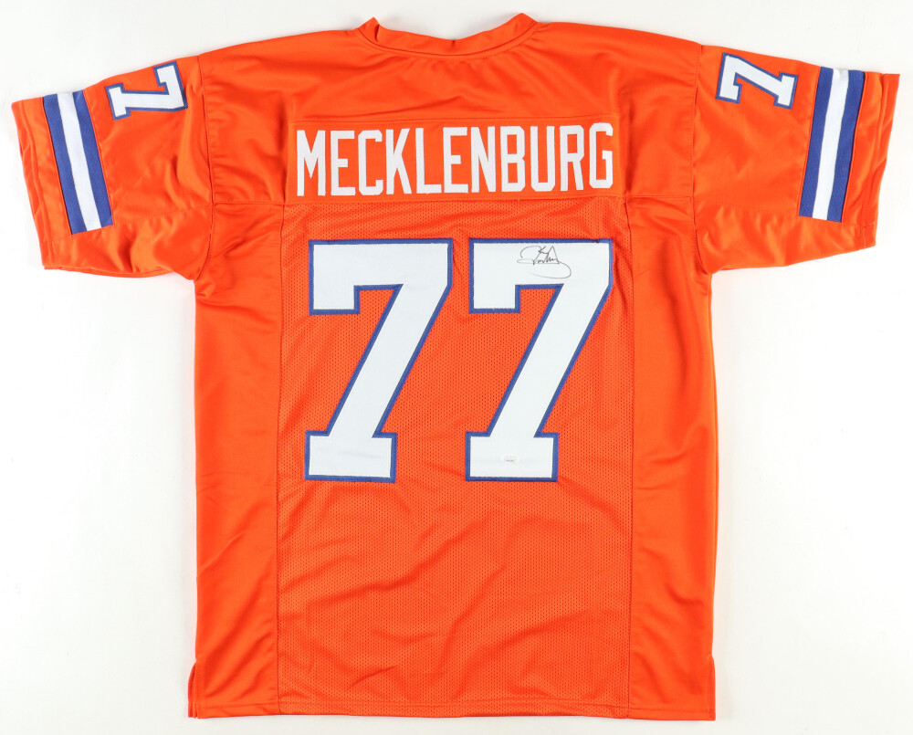 Karl Mecklenburg Signed Jersey (JSA)