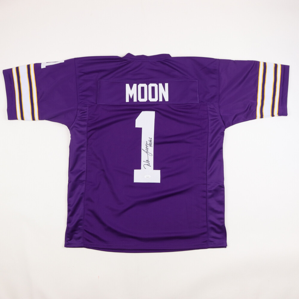 Warren Moon Signed Minnesota Vikings Jersey Inscribed "HOF 06" (JSA)