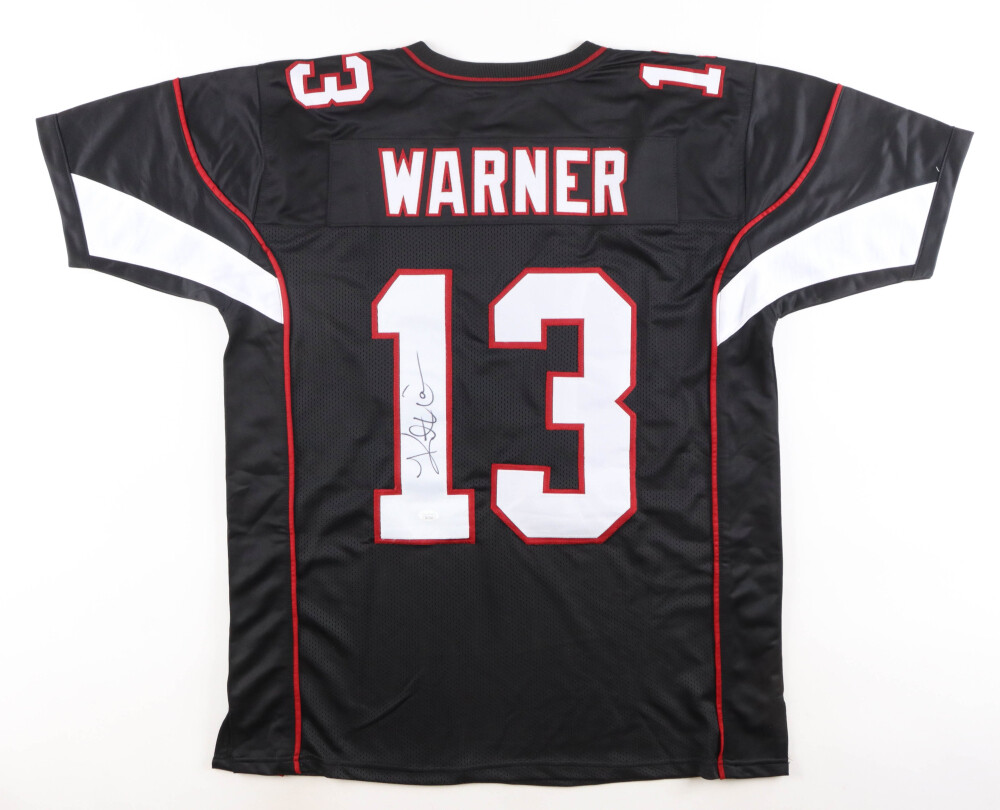 Kurt Warner Signed Arizona Cardinals Jersey (JSA)