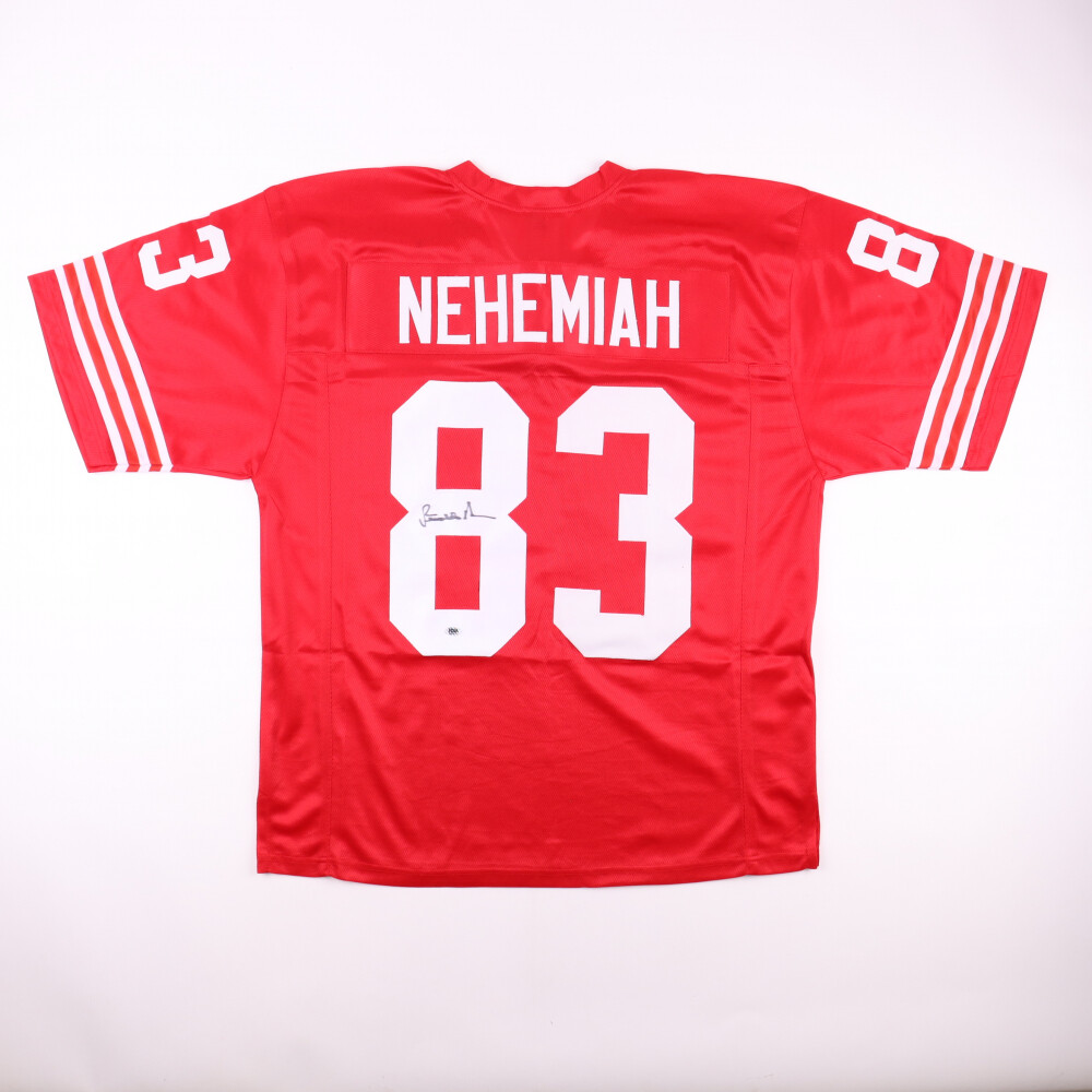Renaldo Nehemiah Signed San Francisco 49ers Jersey (RSA)