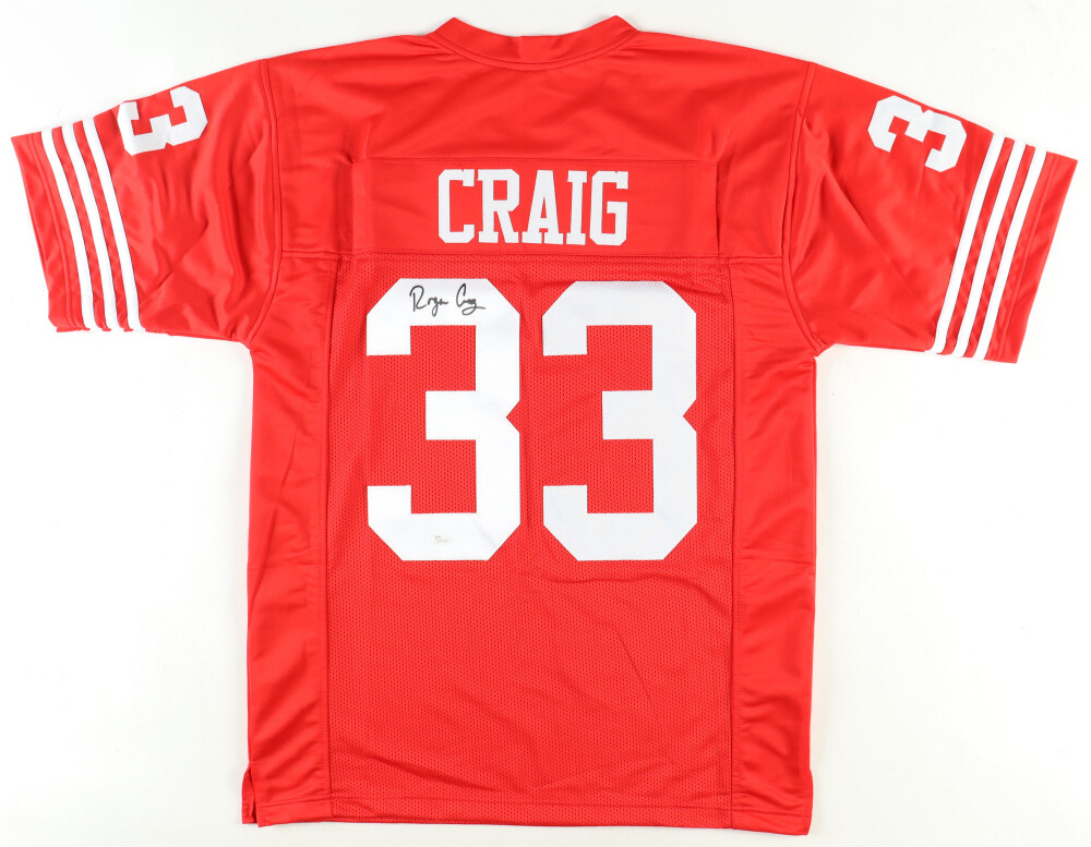 Roger Craig Signed San Francisco 49ers Jersey (PSA)