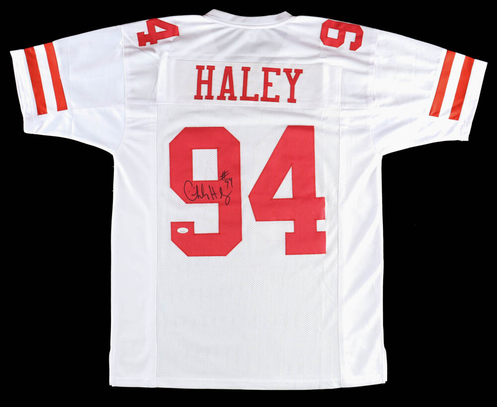 Charles Haley Signed San Francisco 49ers Jersey (JSA)