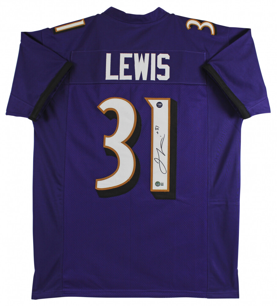 Jamal Lewis Signed Baltimore Ravens Jersey (Beckett & Prova)
