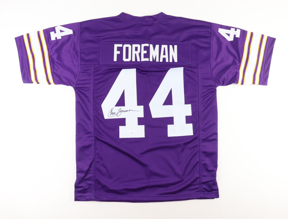 Chuck Foreman Signed Jersey (JSA)