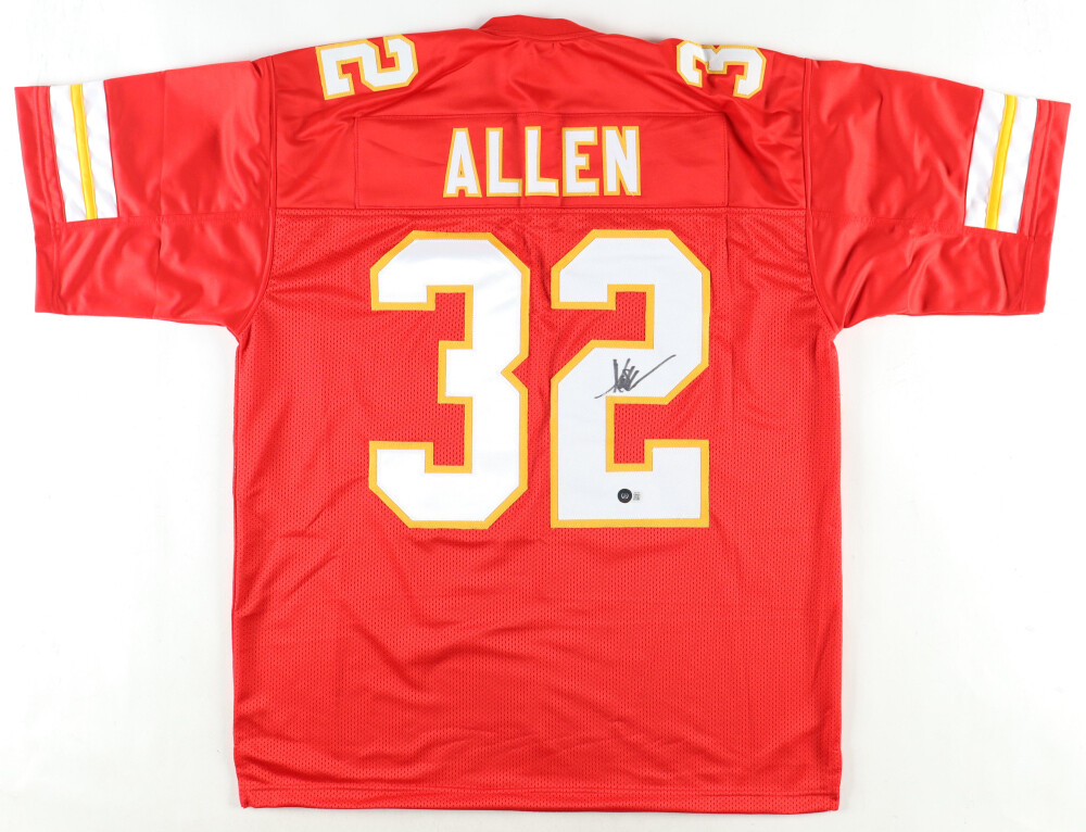 Marcus Allen Signed Chiefs Jersey (Beckett)
