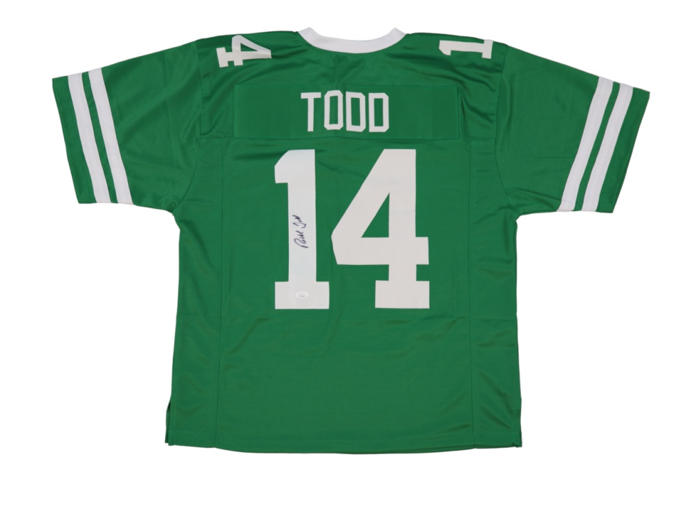 Richard Todd Signed New York Jets Jersey (JSA) & Richard Todd Signed New York Jets 8x10 Photo (Schwartz)