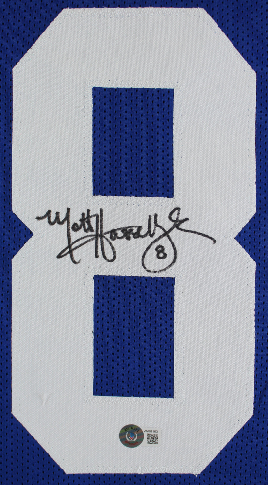 Matt Hasselbeck Signed Seattle Seahawks Jersey (Beckett)