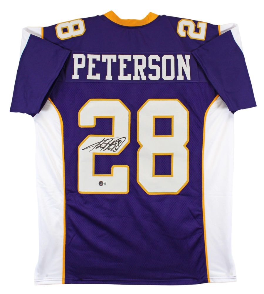 Adrian Peterson Signed Jersey (Beckett)