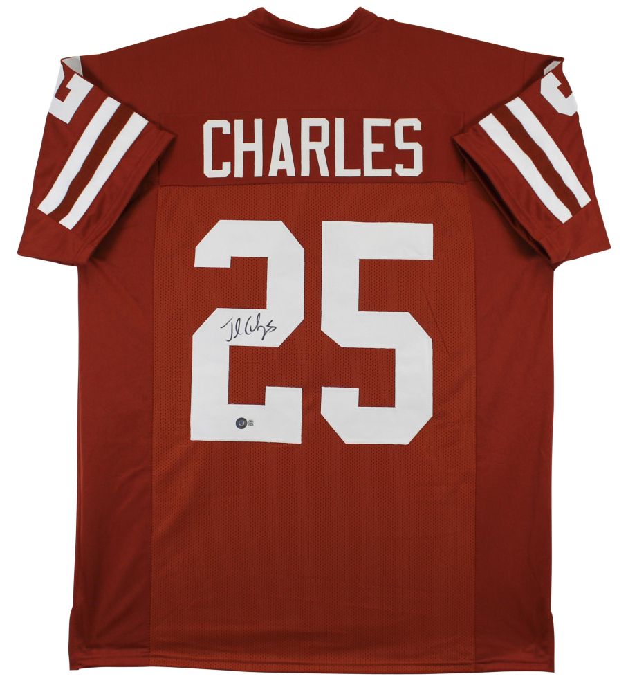 Jamaal Charles Signed Texas Longhorns Jersey (Beckett)