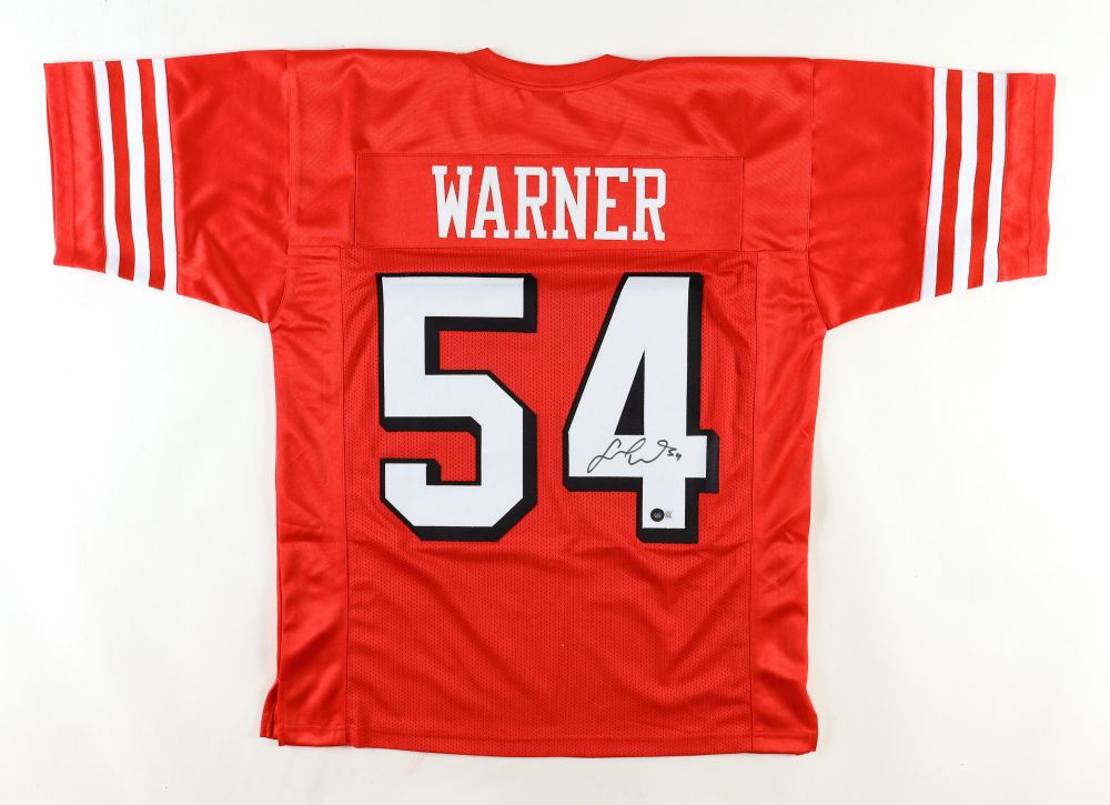 Fred Warner Signed San Francisco 49ers Jersey (Beckett)