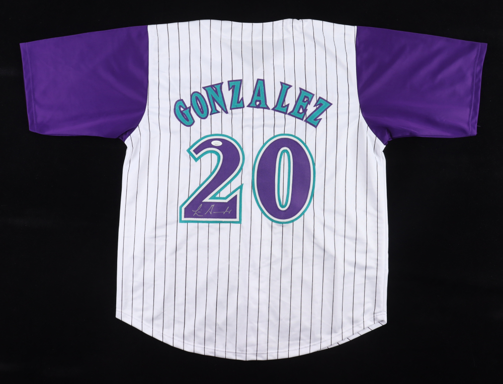 Luis Gonzalez Signed Arizona Diamondbacks Jersey (JSA) & Matt Williams Signed Arizona Diamondbacks Jersey Inscribed 