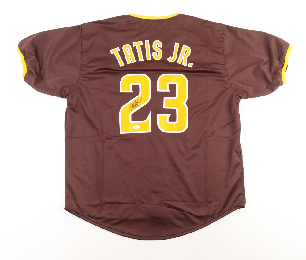 Dave Winfield Signed San Diego Padres Jersey (JSA) & Fernando Tatis Jr. Signed San Diego Padres Jersey (JSA)