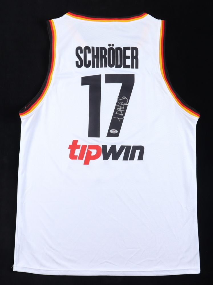 Dennis Schroder Signed Jersey (PSA)