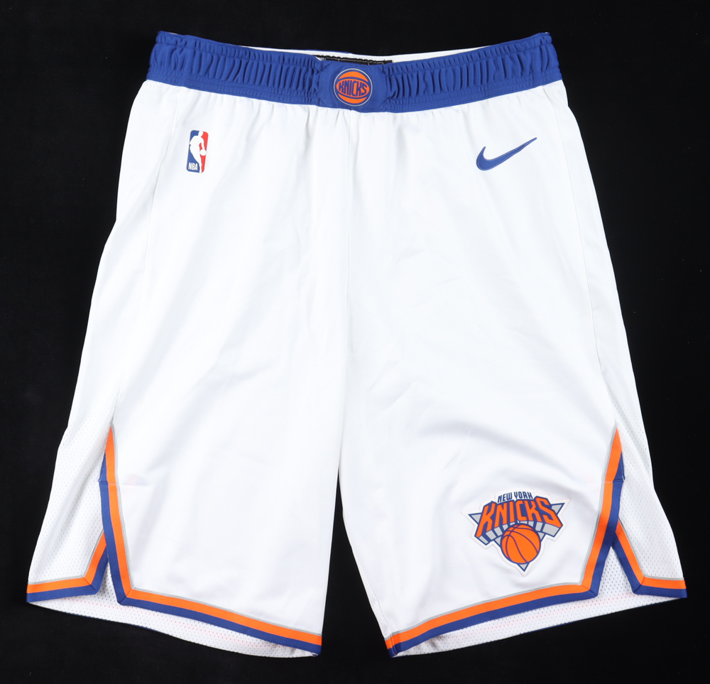 Dennis Smith Jr. Game-Used New York Knicks Shorts (Steiner & Fanatics) & Dennis Smith Jr. Signed Dallas Mavericks 11x14 Photo (PSA)